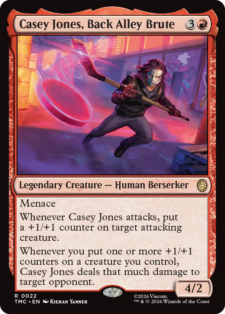 Casey Jones, Back Alley Brute [Teenage Mutant Ninja Turtles Commander] | I Want That Stuff Brandon