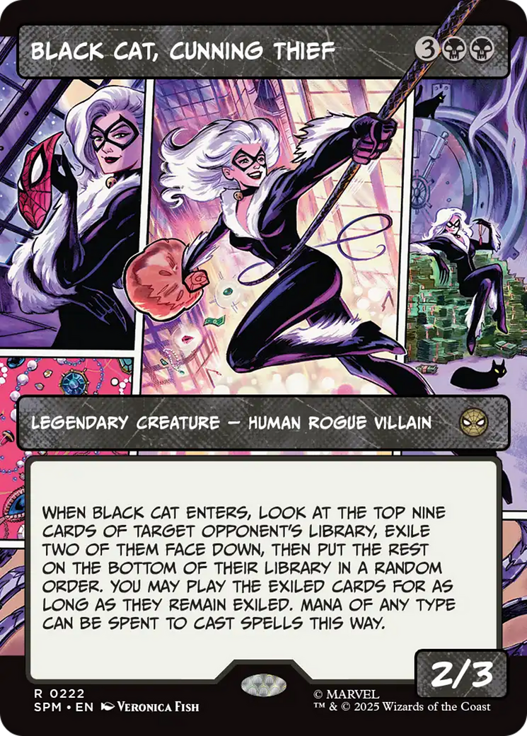 Black Cat, Cunning Thief (Borderless) [Marvel's Spider-Man] | I Want That Stuff Brandon