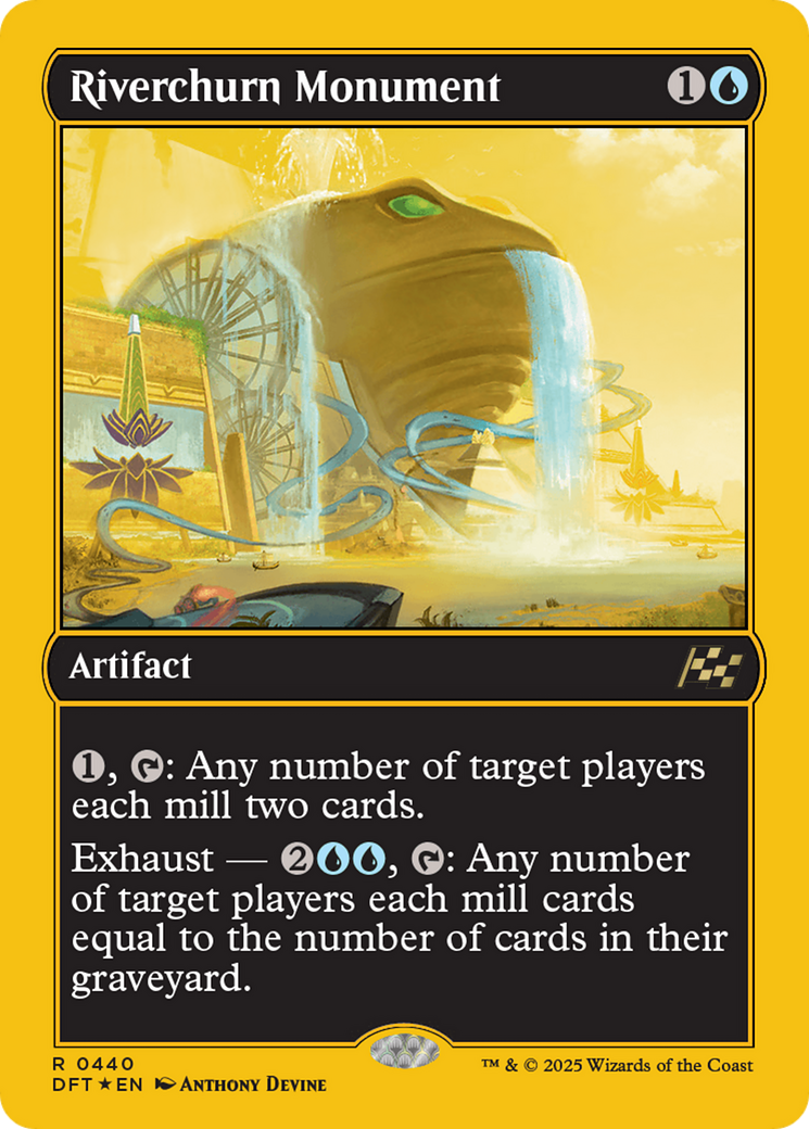 Riverchurn Monument (First-Place Foil) [Aetherdrift] | I Want That Stuff Brandon