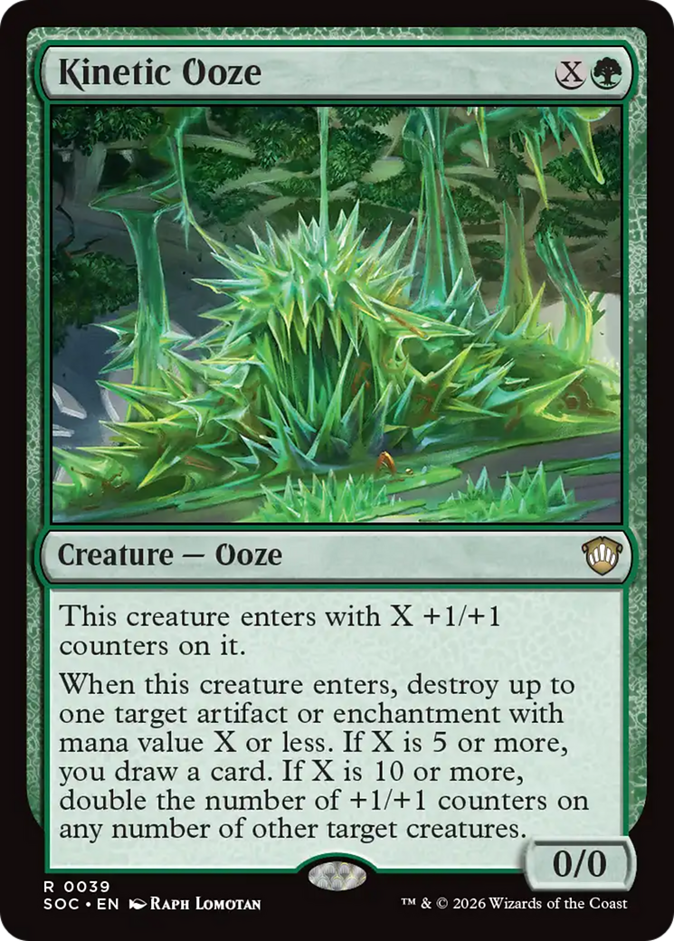 Kinetic Ooze [Secrets of Strixhaven Commander] | I Want That Stuff Brandon