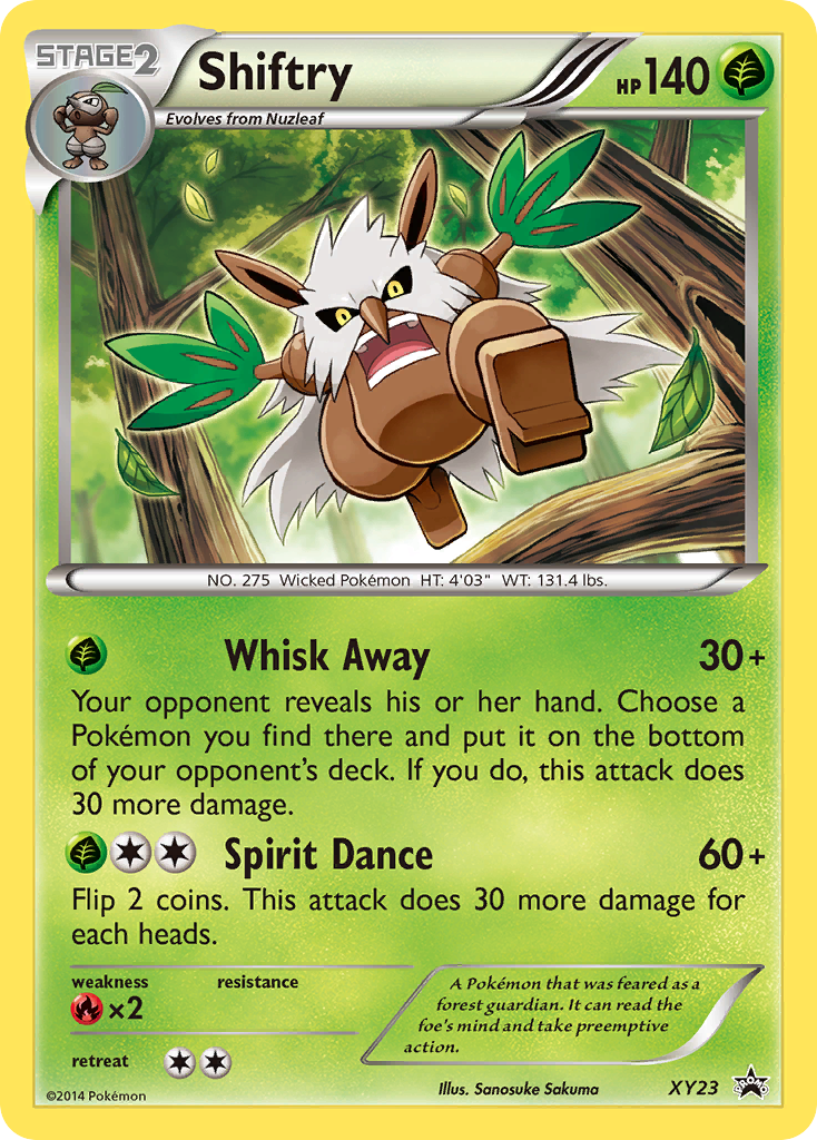 Shiftry (XY23) [XY: Black Star Promos] | I Want That Stuff Brandon