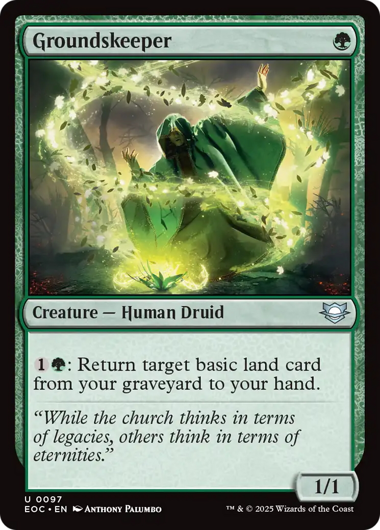 Groundskeeper [Edge of Eternities Commander] | I Want That Stuff Brandon