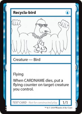 Recycla-bird (2021 Edition) [Mystery Booster Playtest Cards] | I Want That Stuff Brandon