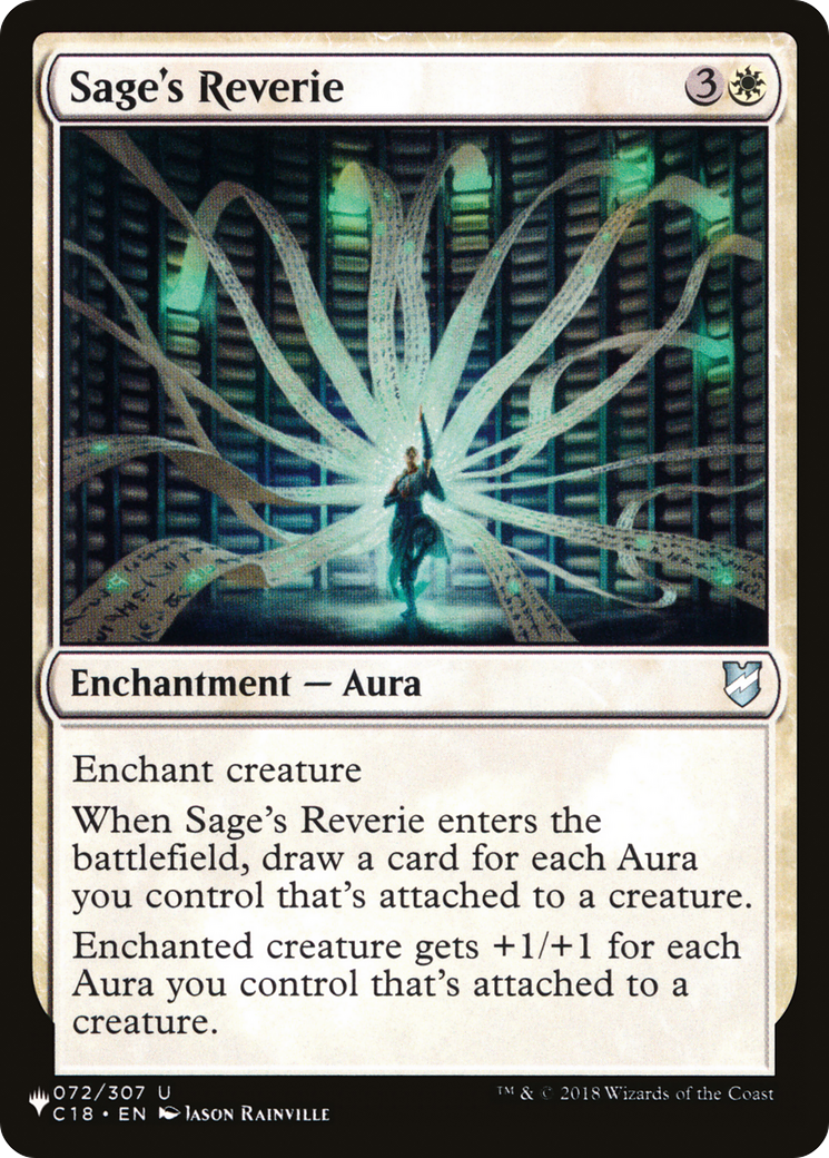 Sage's Reverie [The List Reprints] | I Want That Stuff Brandon