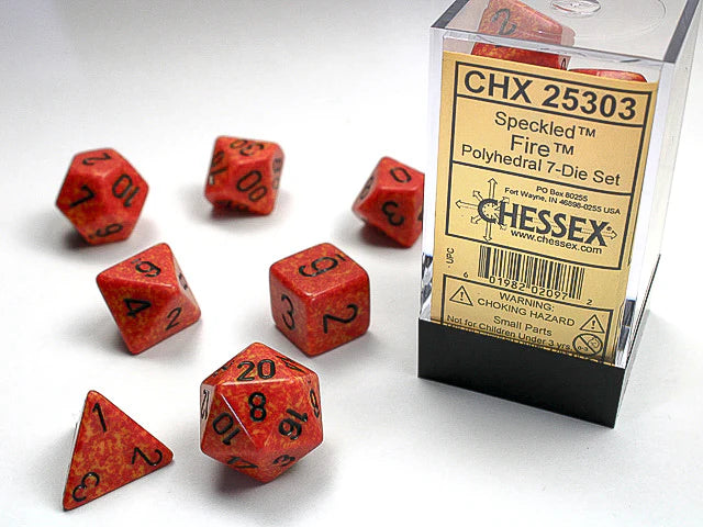 Chessex: Speckled 7-Die Set | I Want That Stuff Brandon