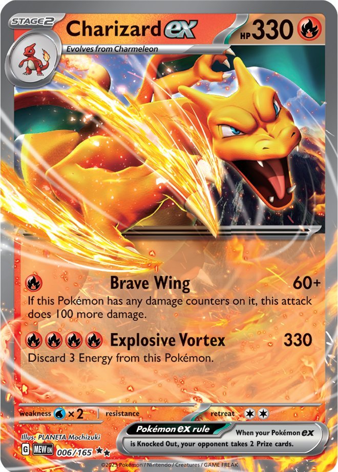 Charizard ex (006/165) [Scarlet & Violet: 151] | I Want That Stuff Brandon