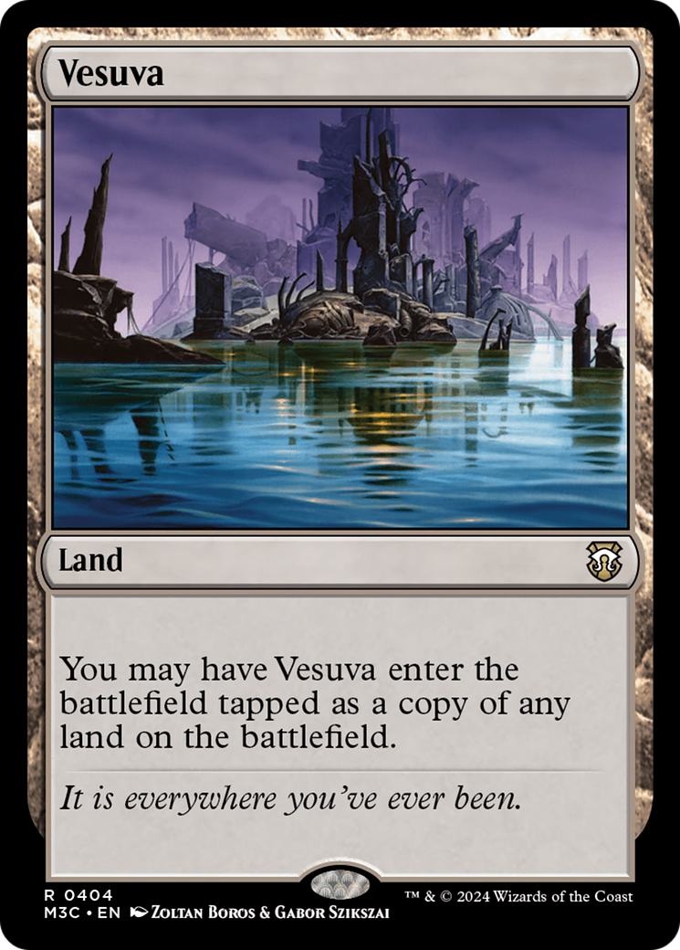 Vesuva (Ripple Foil) [Modern Horizons 3 Commander] | I Want That Stuff Brandon