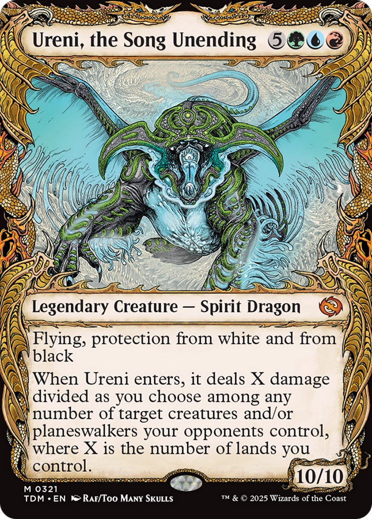 Ureni, the Song Unending (Showcase) [Tarkir: Dragonstorm] | I Want That Stuff Brandon