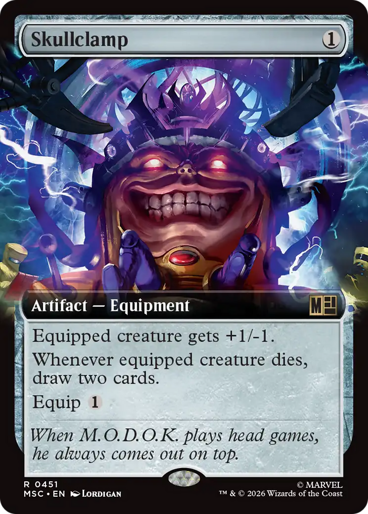Skullclamp (Extended Art) [Marvel Super Heroes Commander] | I Want That Stuff Brandon