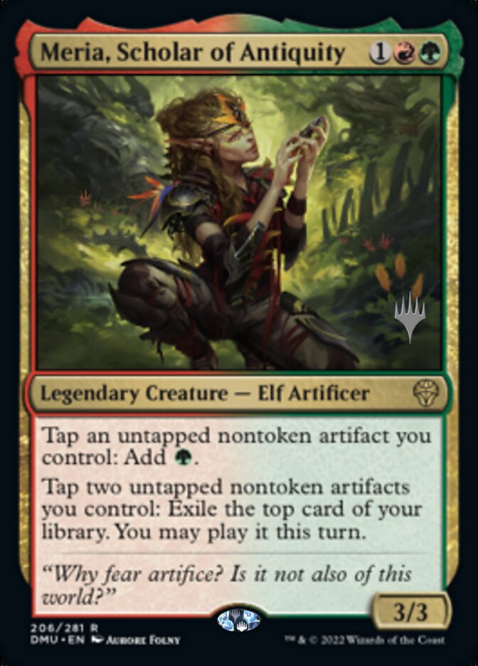 Meria, Scholar of Antiquity (Promo Pack) [Dominaria United Promos] | I Want That Stuff Brandon