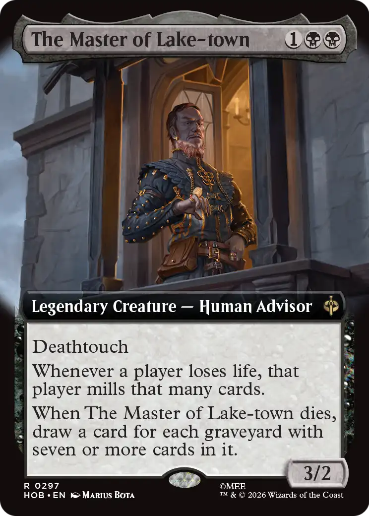 The Master of Lake-town (Extended Art) [The Hobbit] | I Want That Stuff Brandon