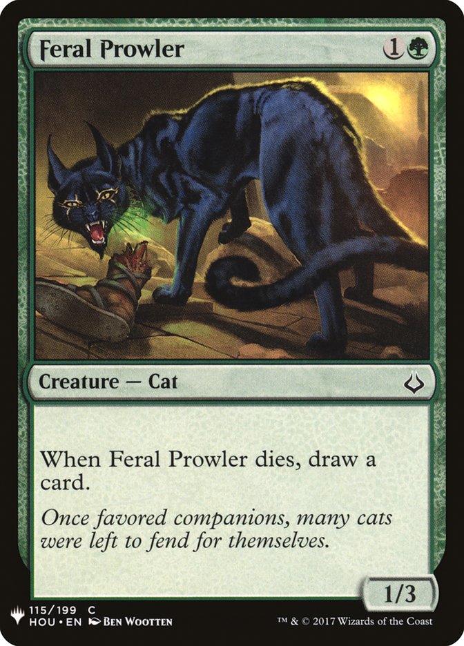Feral Prowler [Mystery Booster] | I Want That Stuff Brandon