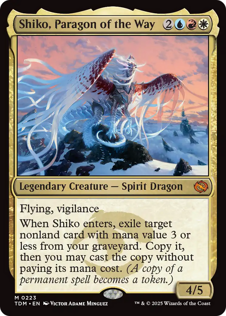 Shiko, Paragon of the Way [Tarkir: Dragonstorm] | I Want That Stuff Brandon