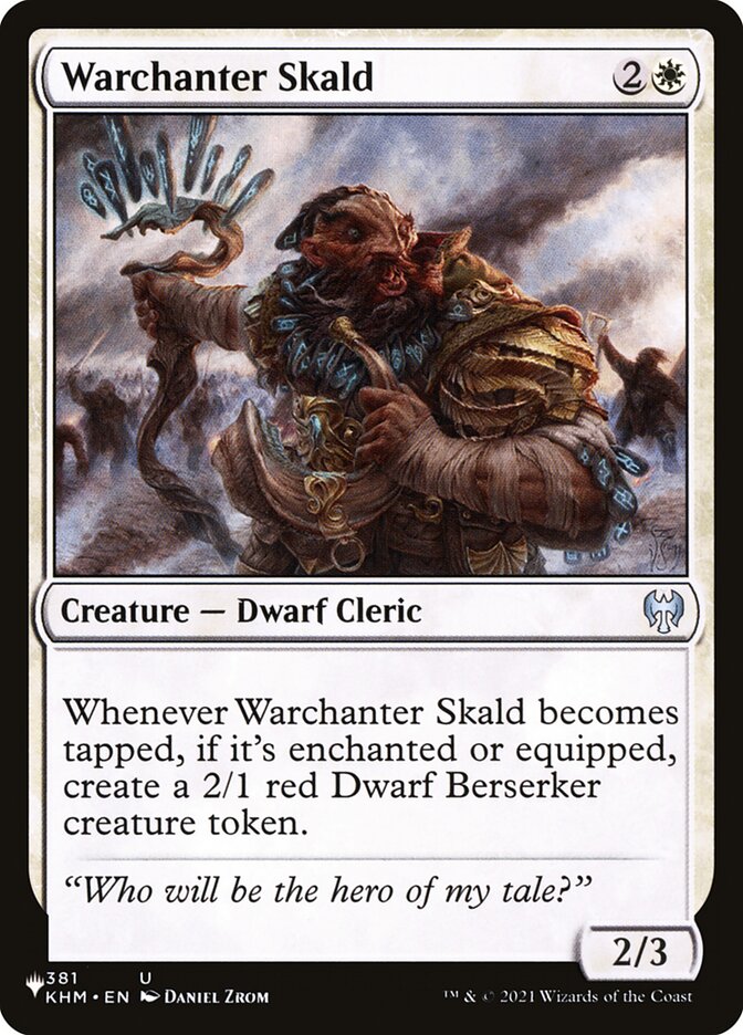 Warchanter Skald [The List] | I Want That Stuff Brandon