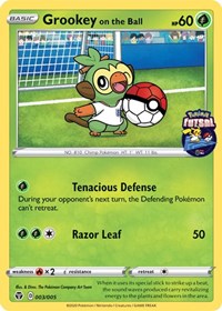 Grookey on the Ball (003/005) [Miscellaneous Cards] | I Want That Stuff Brandon