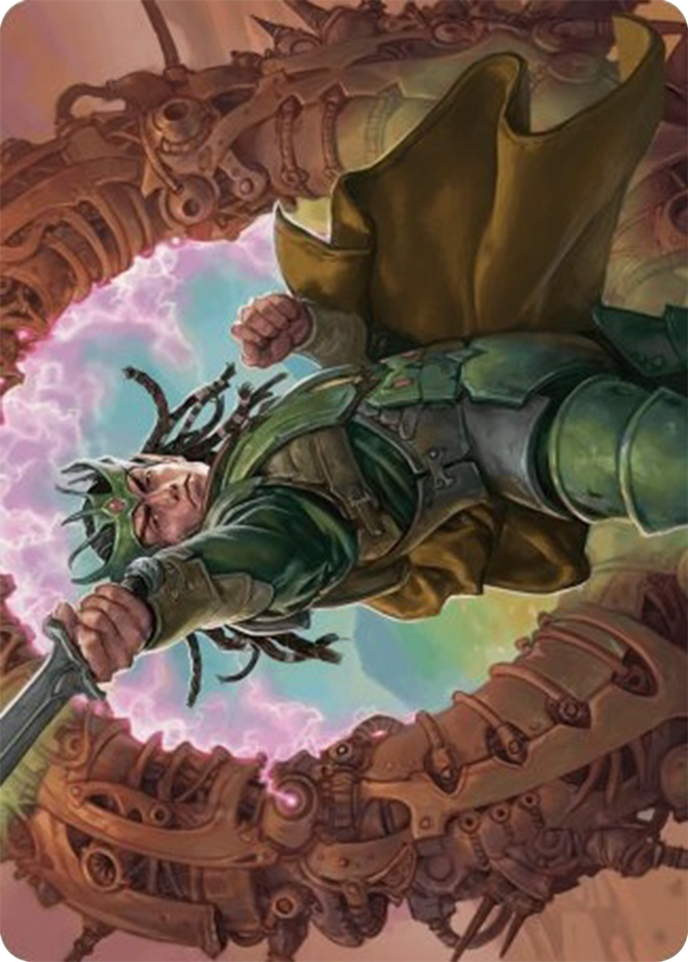 Eladamri, Korvecdal Art Card [Modern Horizons 3 Art Series] | I Want That Stuff Brandon