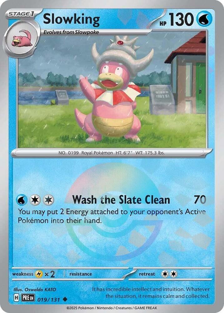 Slowking (019/131) (Poke Ball Pattern) [Scarlet & Violet: Prismatic Evolutions] | I Want That Stuff Brandon