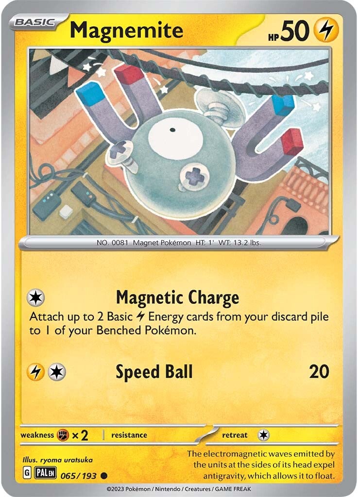 Magnemite (065/193) [Scarlet & Violet: Paldea Evolved] | I Want That Stuff Brandon