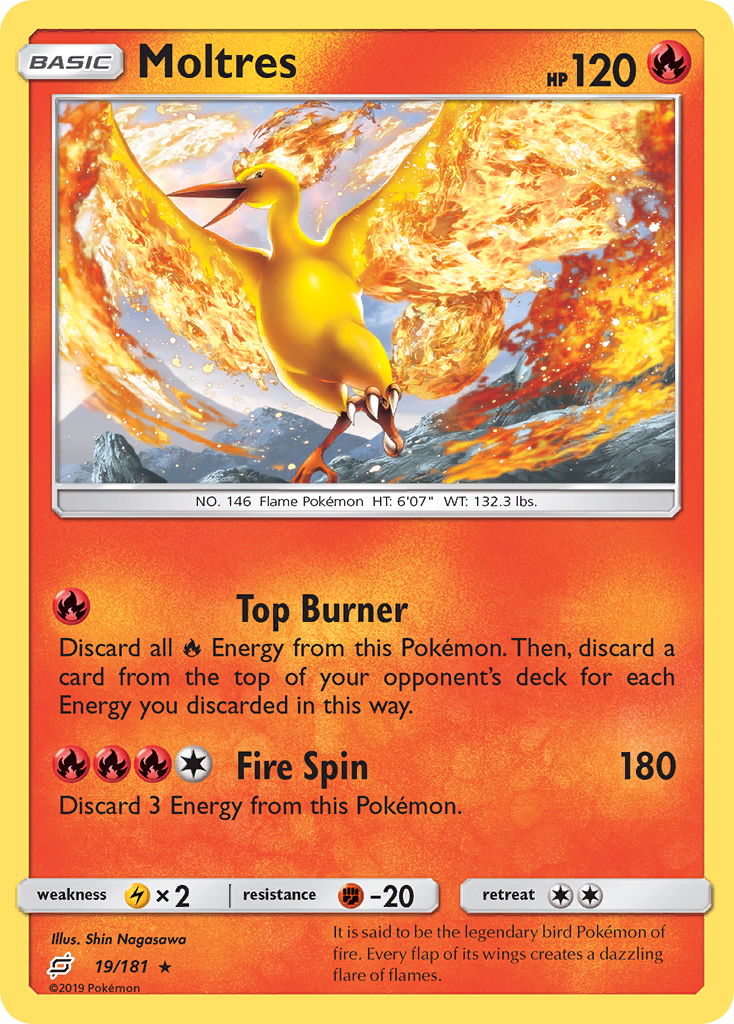 Moltres (19/181) [Sun & Moon: Team Up] | I Want That Stuff Brandon