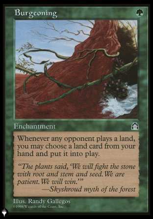 Burgeoning [The List] | I Want That Stuff Brandon