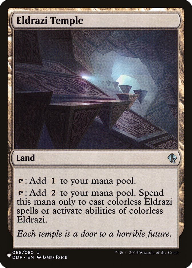 Eldrazi Temple [The List] | I Want That Stuff Brandon
