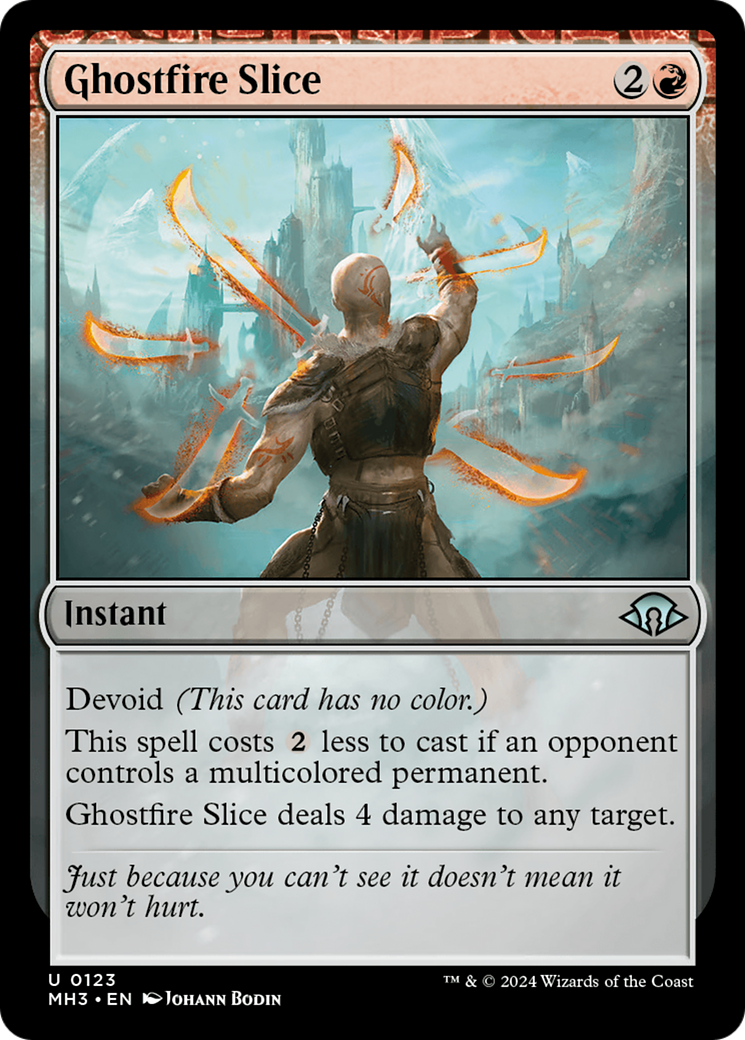Ghostfire Slice [Modern Horizons 3] | I Want That Stuff Brandon