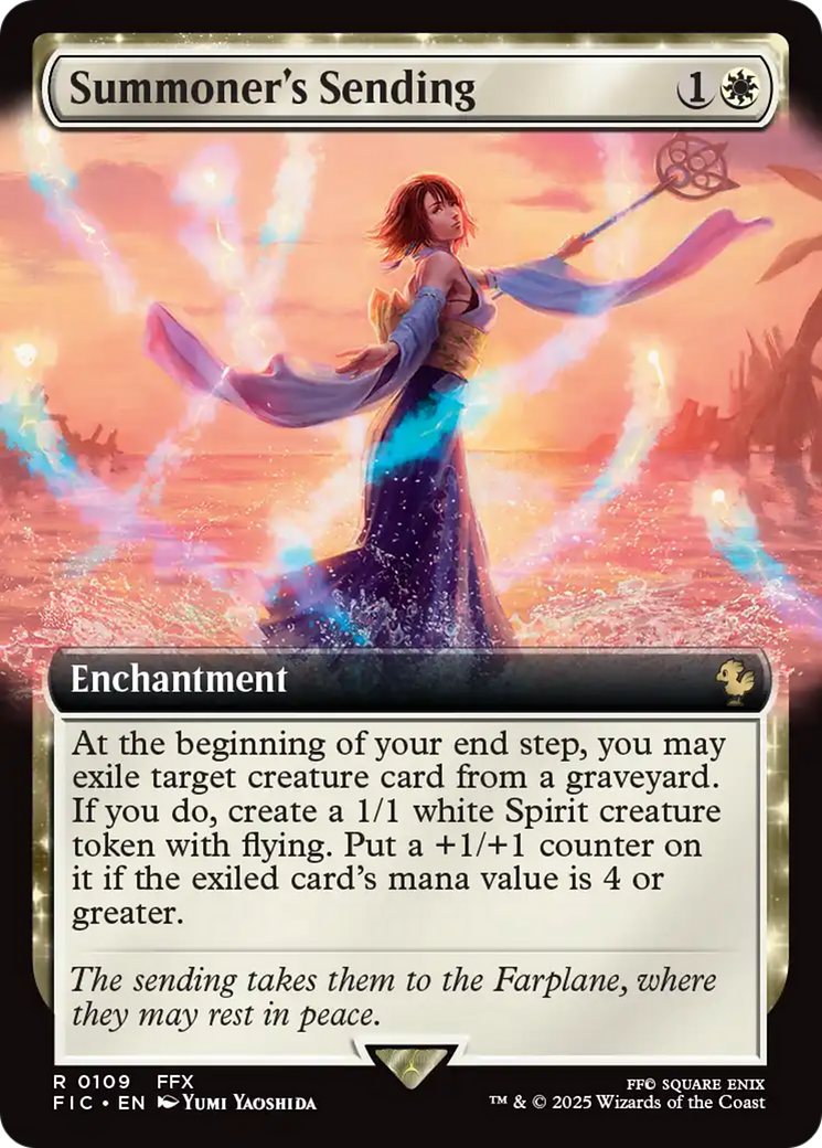 Summoner's Sending (Extended Art) [FINAL FANTASY Commander] | I Want That Stuff Brandon
