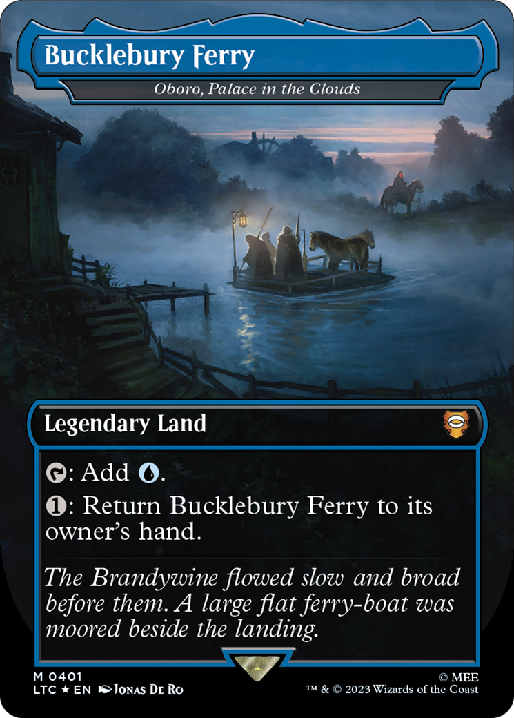 Bucklebury Ferry - Oboro, Palace in the Clouds (Surge Foil Realms and Relics) [The Lord of the Rings: Tales of Middle-Earth Commander] | I Want That Stuff Brandon