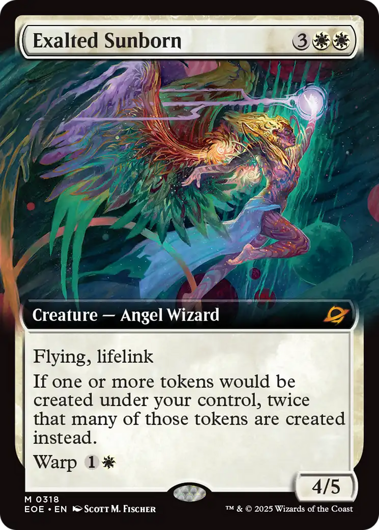 Exalted Sunborn (Extended Art) [Edge of Eternities] | I Want That Stuff Brandon
