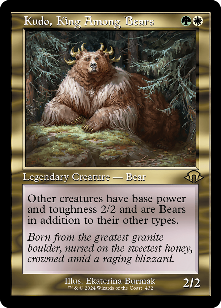Kudo, King Among Bears (Retro) [Modern Horizons 3] | I Want That Stuff Brandon