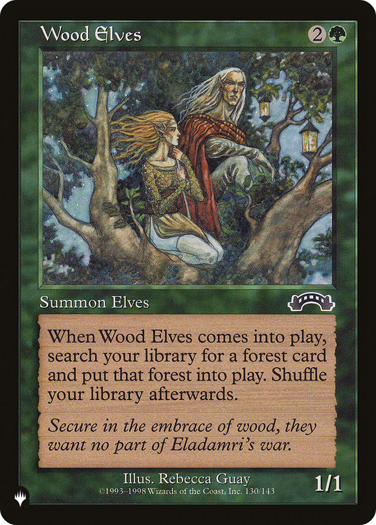 Wood Elves [The List Reprints] | I Want That Stuff Brandon