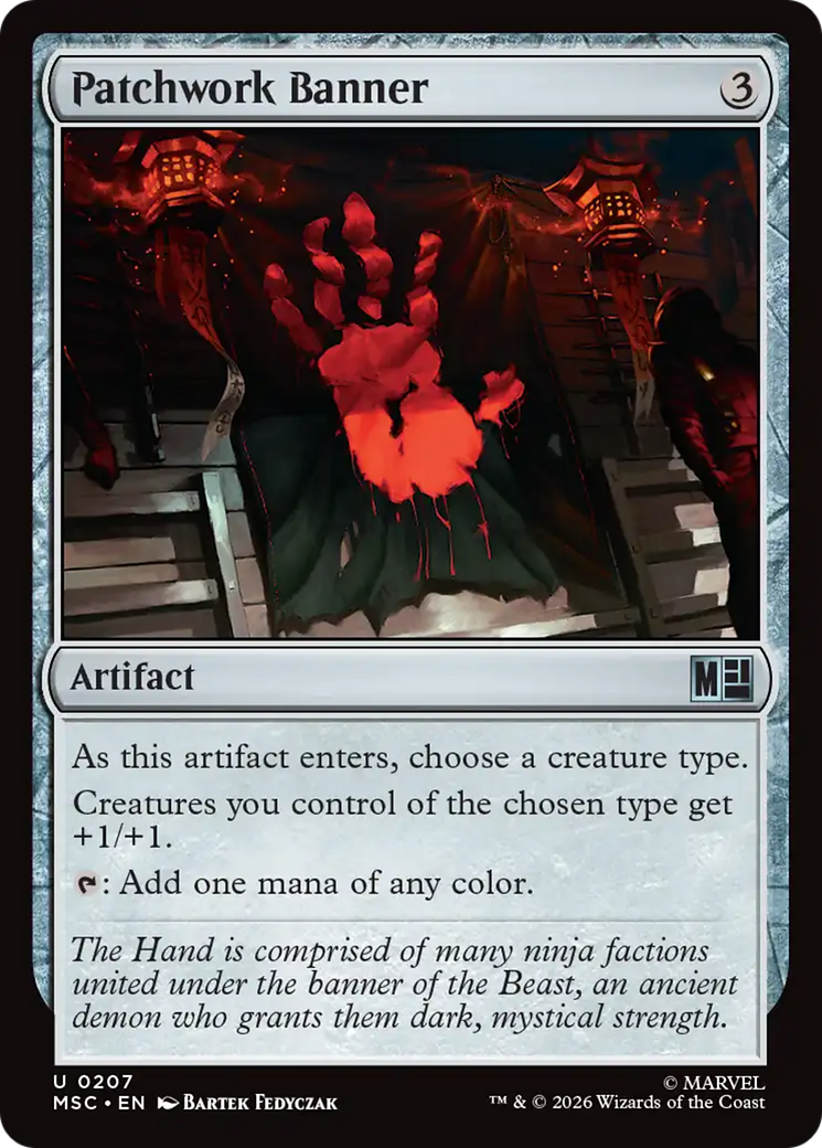Patchwork Banner [Marvel Super Heroes Commander] | I Want That Stuff Brandon