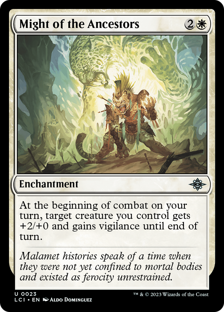 Might of the Ancestors [The Lost Caverns of Ixalan] | I Want That Stuff Brandon