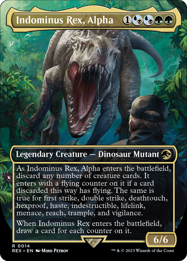 Indominus Rex, Alpha (Borderless) [Jurassic World Collection] | I Want That Stuff Brandon