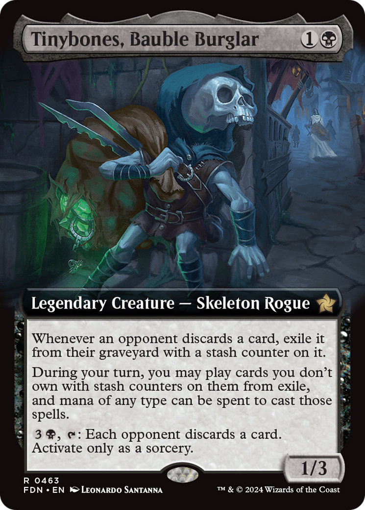 Tinybones, Bauble Burglar (Extended Art) [Foundations] | I Want That Stuff Brandon