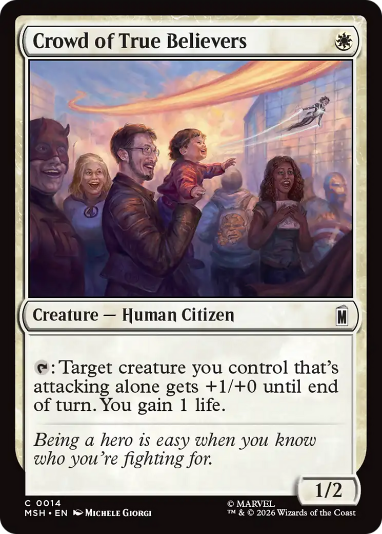 Crowd of True Believers [Marvel Super Heroes] | I Want That Stuff Brandon