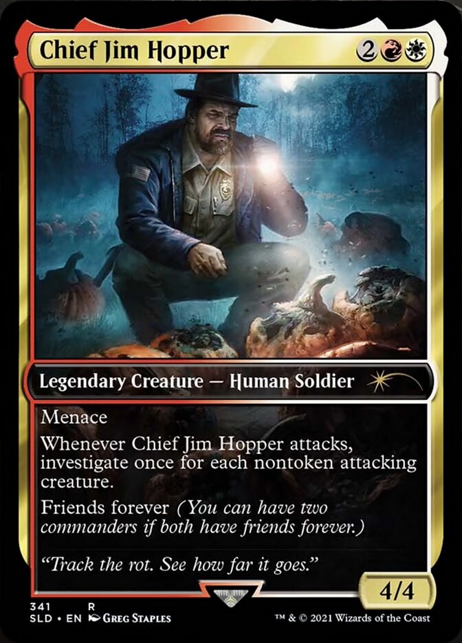 Chief Jim Hopper [Secret Lair Drop Series] | I Want That Stuff Brandon