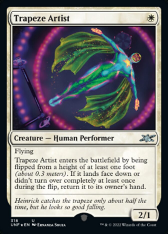 Trapeze Artist (Galaxy Foil) [Unfinity] | I Want That Stuff Brandon