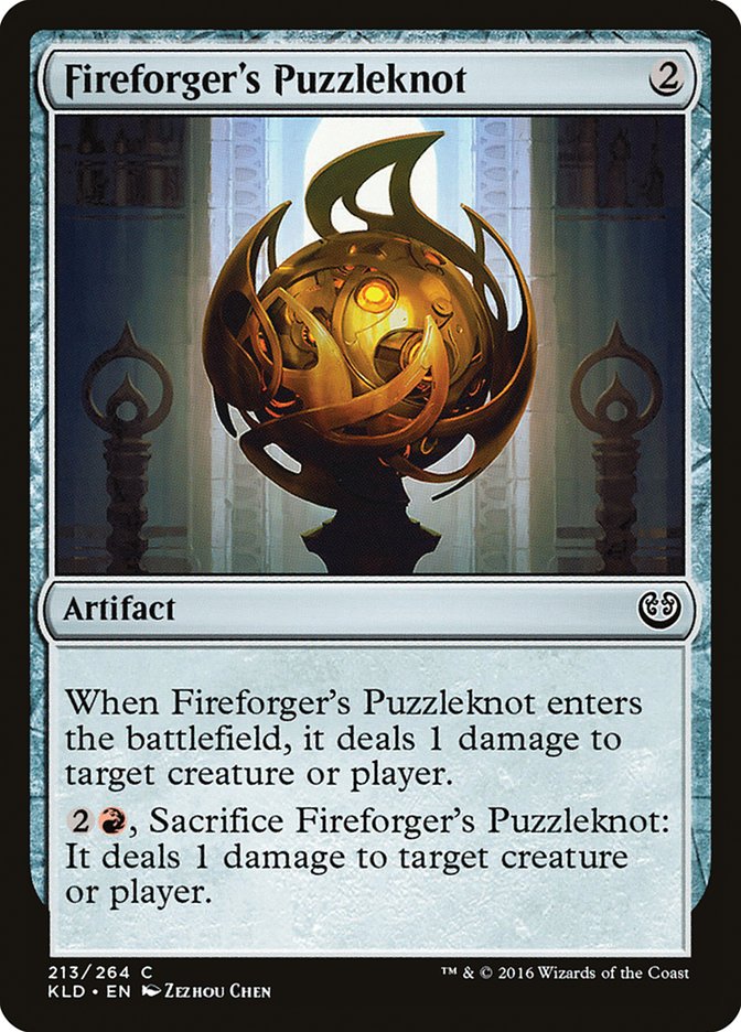 Fireforger's Puzzleknot [Kaladesh] | I Want That Stuff Brandon