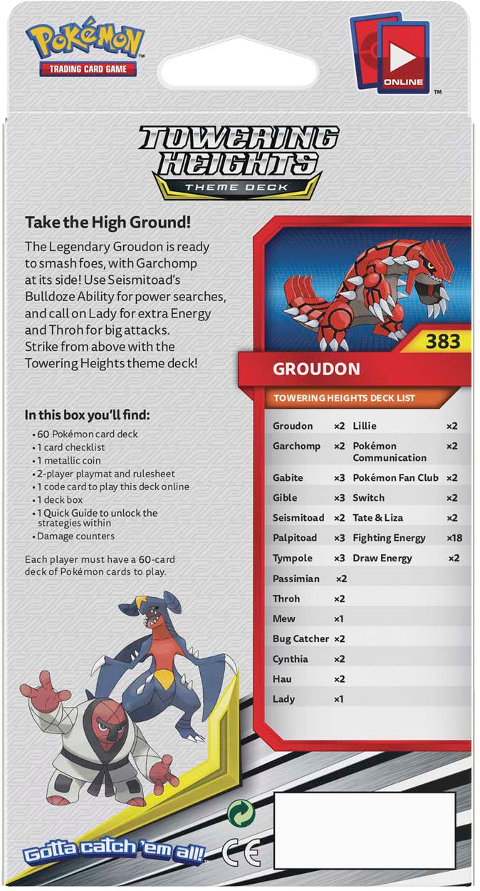 Sun & Moon: Cosmic Eclipse - Theme Deck (Towering Heights) | I Want That Stuff Brandon