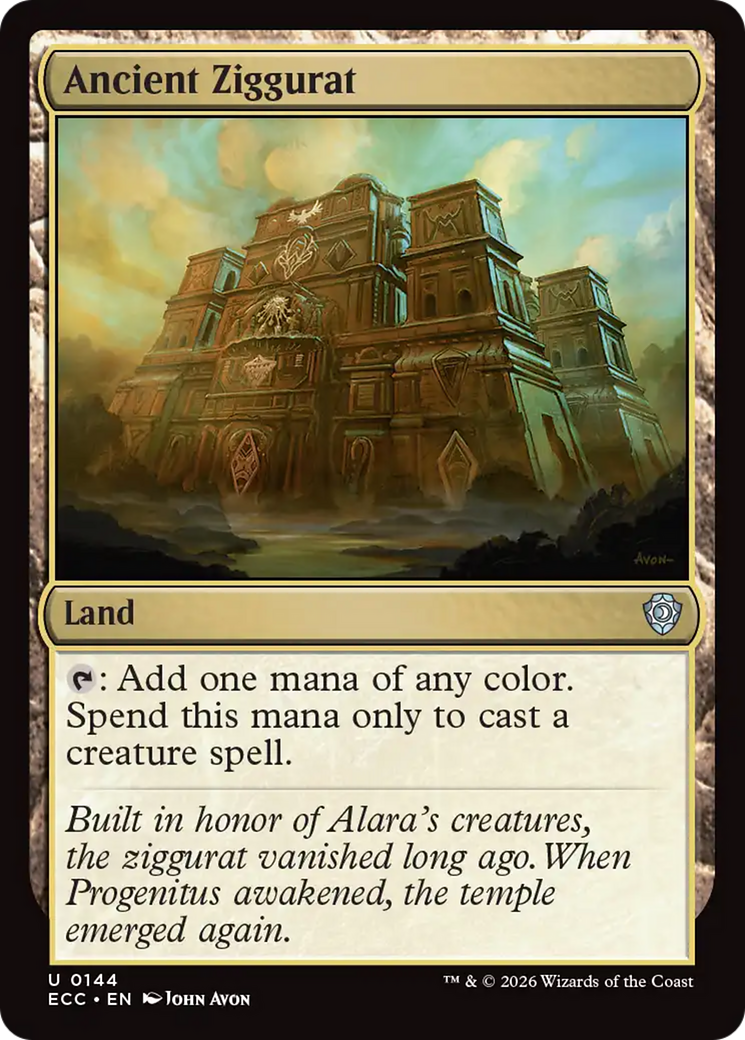 Ancient Ziggurat [Lorwyn Eclipsed Commander] | I Want That Stuff Brandon