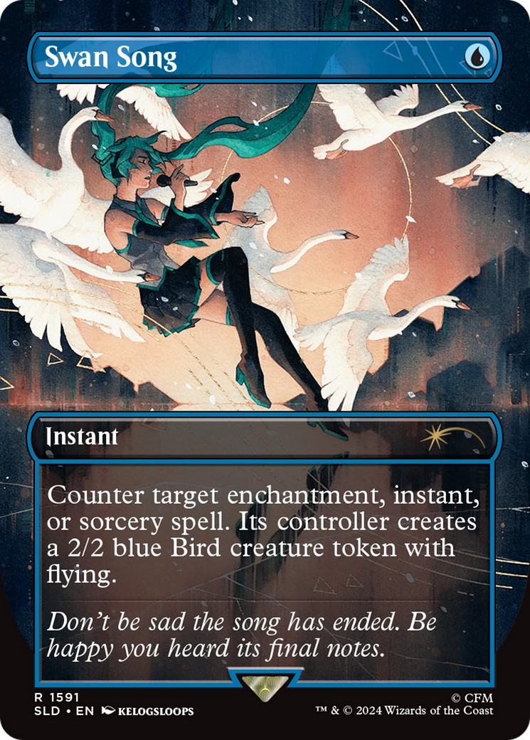 Swan Song (1591) [Secret Lair Drop Series] | I Want That Stuff Brandon