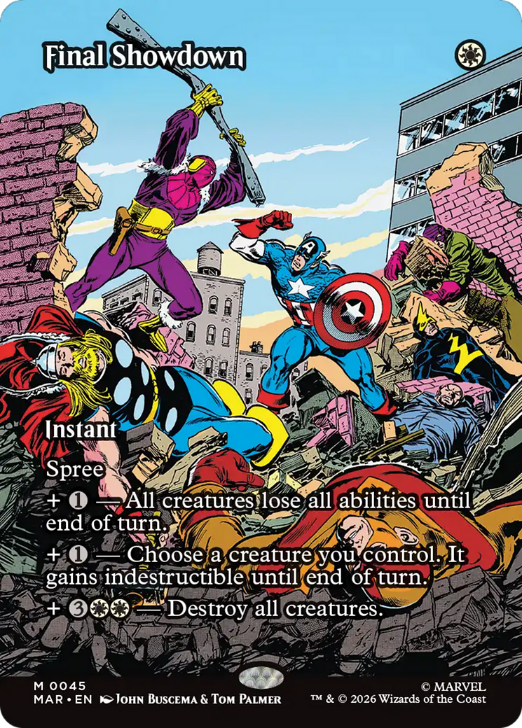Final Showdown (Borderless) [Marvel Universe: Eternal-Legal] | I Want That Stuff Brandon