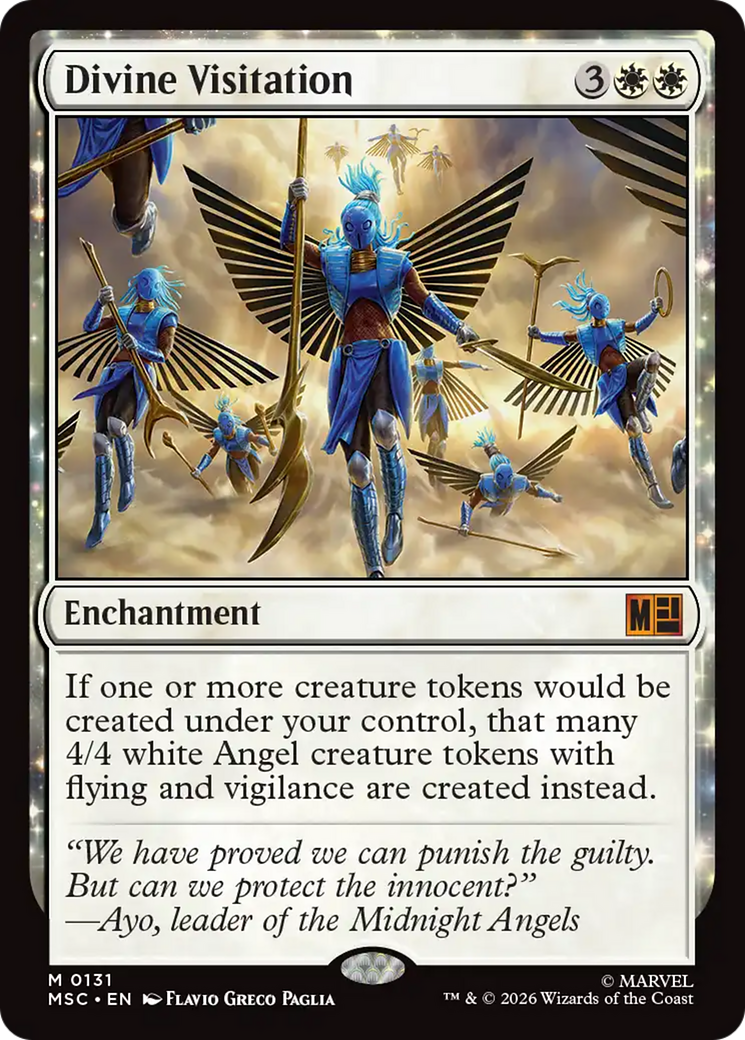 Divine Visitation (Surge Foil) [Marvel Super Heroes Commander] | I Want That Stuff Brandon