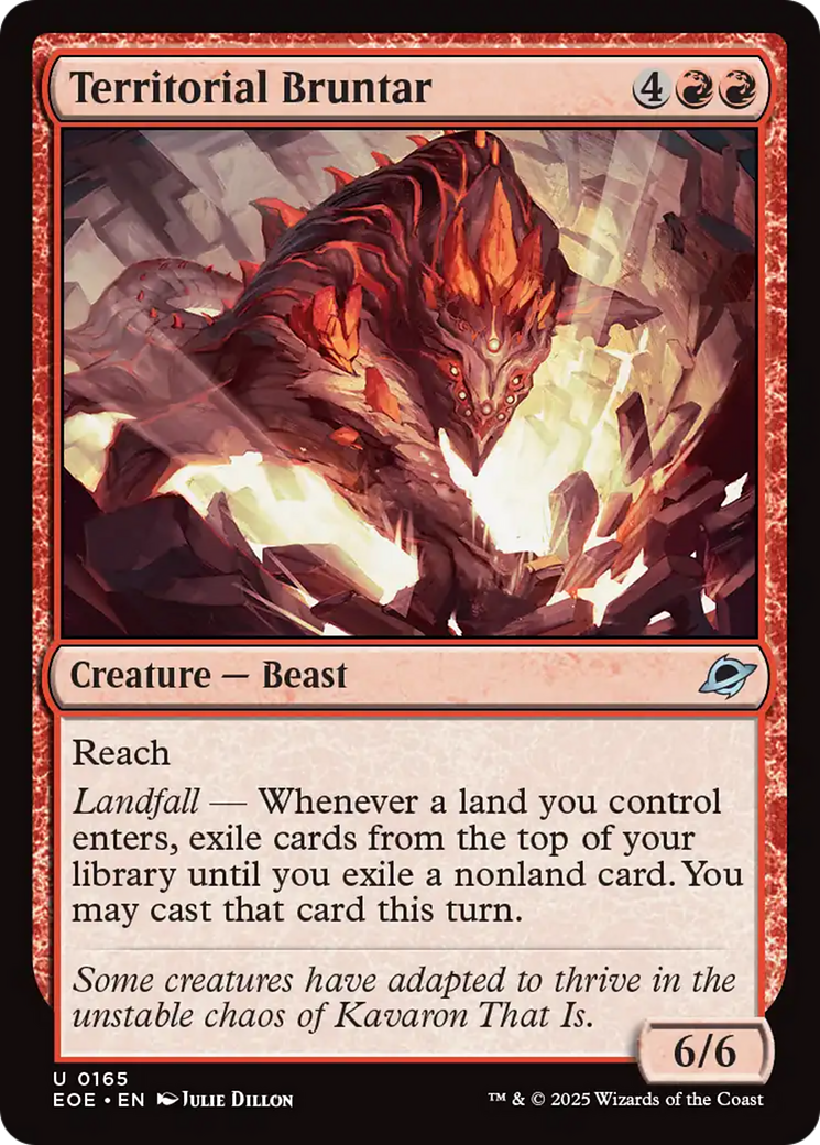 Territorial Bruntar [Edge of Eternities] | I Want That Stuff Brandon