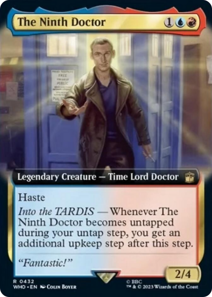 The Ninth Doctor (Extended Art) [Doctor Who] | I Want That Stuff Brandon