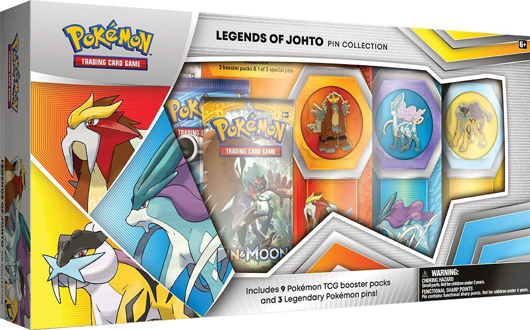 Pin Collection - Legends of Johto | I Want That Stuff Brandon