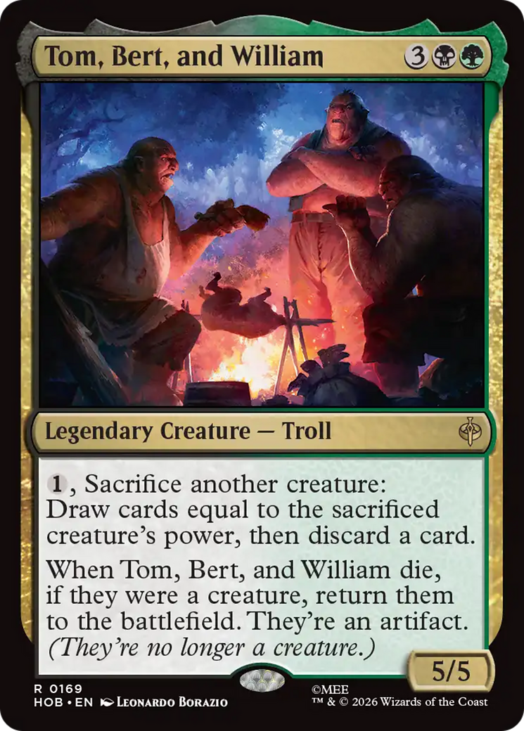 Tom, Bert, and William [The Hobbit] | I Want That Stuff Brandon