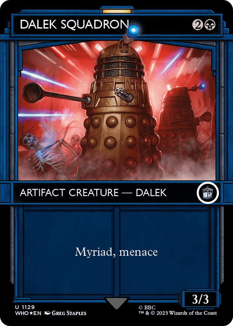 Dalek Squadron (Showcase) (Surge Foil) [Doctor Who] | I Want That Stuff Brandon
