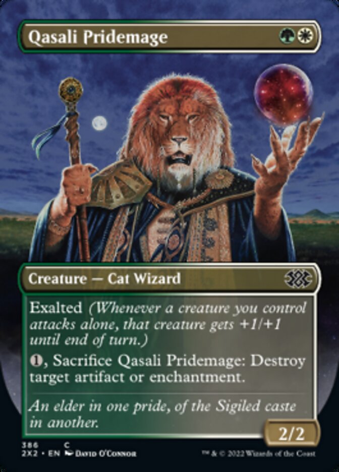 Qasali Pridemage (Borderless Alternate Art) [Double Masters 2022] | I Want That Stuff Brandon